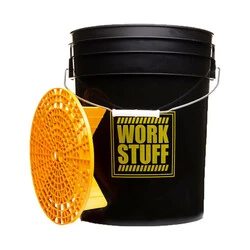 Work Stuff Black Bucket RINSE HDPE 20L - wiadro   separator