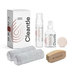 Cleantle Leather Care Kit - kompletny zestaw do czyszczenia, pielęgnacji i zabezpieczenia tapicerki skórzanej