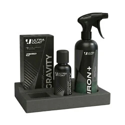 Ultracoat Gravity 30ml + Iron+ 500ml - zestaw powłoka do felg ze środkiem do zabrudzeń metalicznych