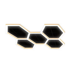 GLOSER Hexagon Light Gold - system oświetleniowy LED