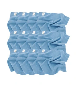 MR RAG 40x40cm BLUE 380GSM mikrofibra niebieska 12-pack