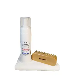 Kecav Leather Cleaner Power Set - zestaw do czyszczenia skór