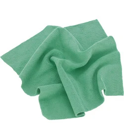 MR RAG 40x40cm GREEN edgeless 380GSM mikrofibra zielona bezszwowa 12-pack
