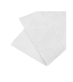 MR RAG 40x40cm WHITE edgeless 380GSM mikrofibra biała bezszwowa