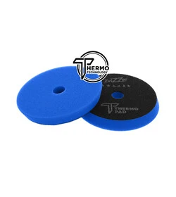 ZviZZer PRO THERMO PAD BLUE MEDIUM CUT 140/20/125, niebieska gąbka polerska one step