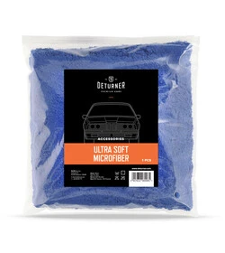 Deturner Ultra Soft Microfiber 40x40cm 500gsm - bezkrawędziowa puszysta mikrofibra