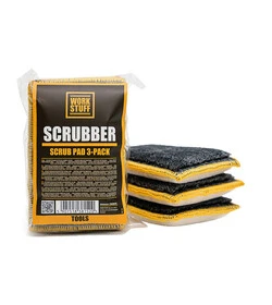 Work Stuff Scrubber Pad 3pack - dwustronny pad do czyszczenia wnętrza