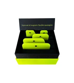 Dragon Skin Magnetic Flexible Film Squeegees 5pcs – zestaw magnetycznych rakli do aplikacji folii PPF