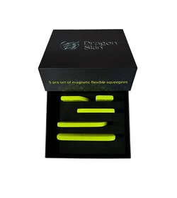 Dragon Skin Magnetic Flexible Film Squeegees 5pcs – zestaw magnetycznych rakli do aplikacji folii PPF