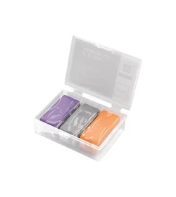 ADBL Clay Bar Rainbow Set 50g 3szt. - zestaw glinek o różnej twardości