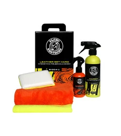 Blend Brothers Leather Set Hard - zestaw do gruntownego czyszczenia i regeneracji tapicerki skórzanej