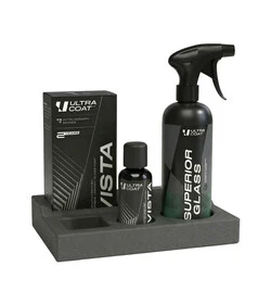 Ultracoat Vista 30ml + Superior Glass 500ml - zestaw powłoka do szkła i hydrofobowy płyn do szyb