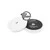 ZviZZer PRO THERMO PAD WHITE HARD 90/20/75 — Heavy Cut Polierpad weiß