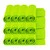 MR RAG 40x40cm GECKO GREEN Edgeless 380gsm mikrofibra bezszwowa zielona 12-pack