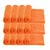 MR RAG 40x40cm SHOCKING ORANGE Edgeless 380gsm mikrofibra bezszwowa pomarańczowa 12-pack