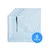 FX PROTECT BLUE SKY MICROFIBER TOWEL 40x40cm 500g/m2 - zestaw 5 mikrofibr bezszwowych do delikatnych powierzchni