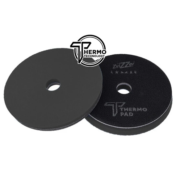 ZviZZer PRO THERMO ALL-ROUNDER PAD BLACK SOFT 160/20/150 - czarna miękka gąbka polerska