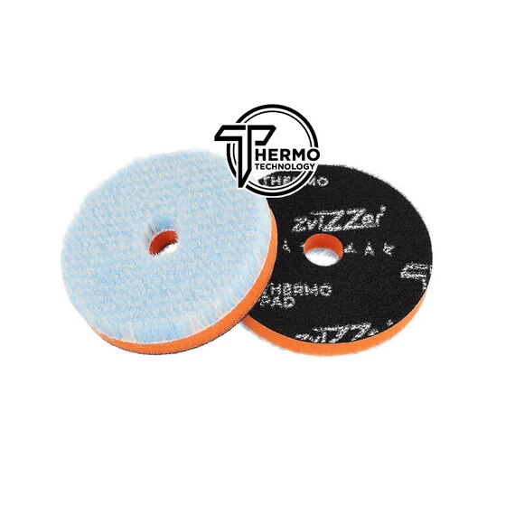 ZviZZer THERMO HYBRID WOOL PAD 80/15/80mm - agresywne hybrydowe futro polerskie na DA