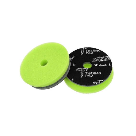 ​ZviZZer THERMO ALL-ROUNDER PAD GREEN ULTRA SOFT 90/20/75, zielona gąbka polerska ultra finiszowa