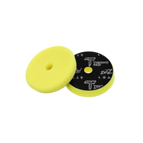 ZviZZer THERMO TRAPEZ PAD YELLOW SOFT 70/20/55, żółta gąbka polerska finiszowa