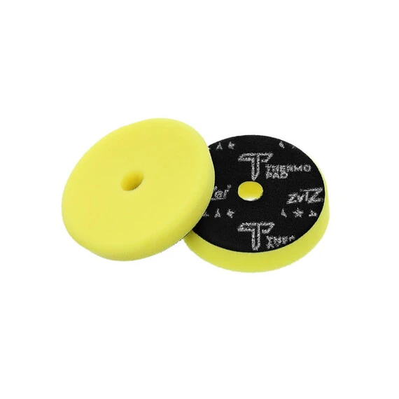 ZviZZer THERMO TRAPEZ PAD YELLOW SOFT 90/20/75, żółta gąbka polerska finiszowa