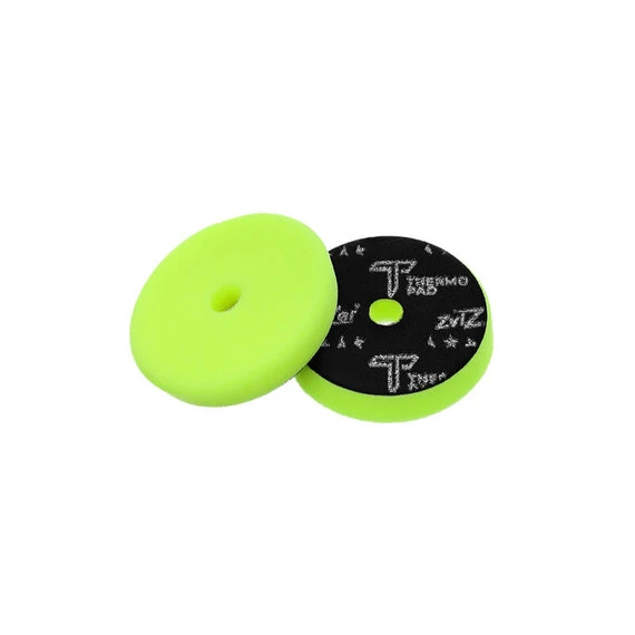 ​  ZviZZer THERMO TRAPEZ PAD GREEN ULTRA SOFT 50/20/35, zielona gąbka polerska ultra finiszowa