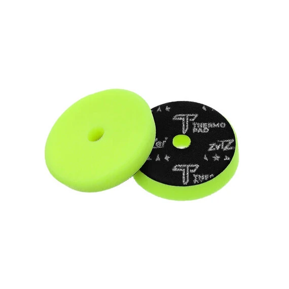 ​  ZviZZer THERMO TRAPEZ PAD GREEN ULTRA SOFT 90/20/75, zielona gąbka polerska ultra finiszowa