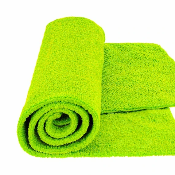 MR RAG 40x40cm GECKO GREEN Edgeless 380gsm mikrofibra bezszwowa zielona 12-pack