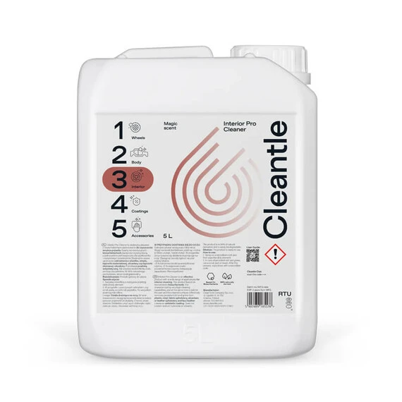 Cleantle Interior Pro Cleaner 5L - środek do czyszczenia wnętrza