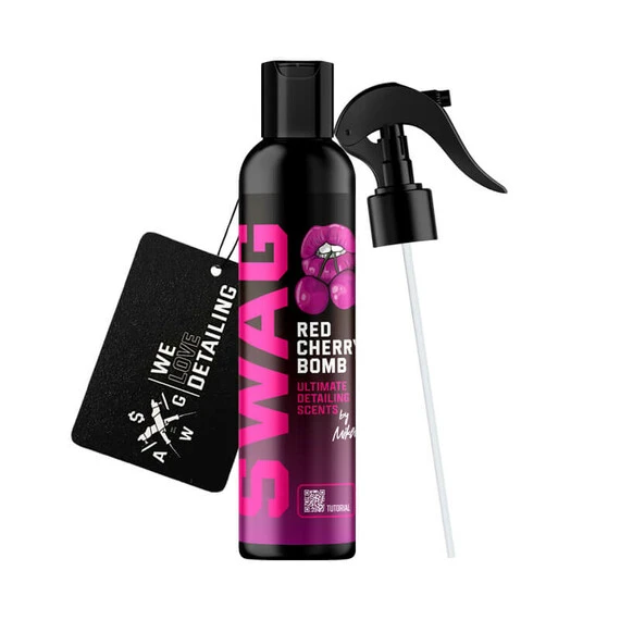 SWAG Red Cherry Bomb V.3 150ml - zapach samochodowy z zawieszką