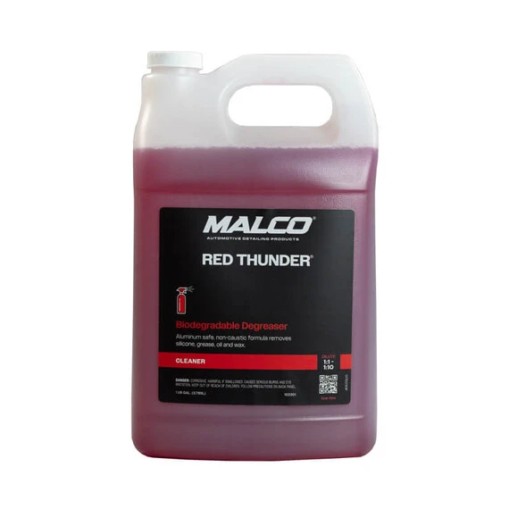 Malco Automotive Red Thunder Biodegradable Degreaser 3,78L - silny uniwersalny środek czyszczący
