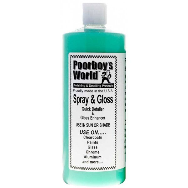 Poorboy's Spray & Gloss 473ml - quick detailer