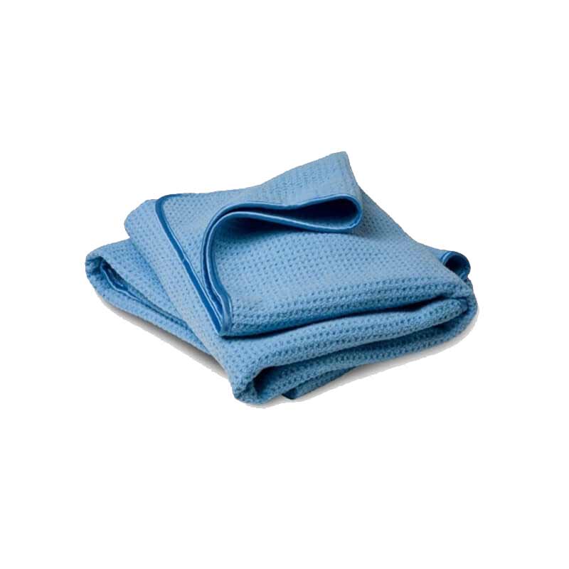 Flexipads Ręcznik do osuszania z mikrofibry niebieski Wafel 60x70