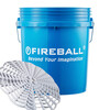 FIREBALL wiadro detailingowe z separatorem brudu (niebieskie)