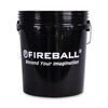 FIREBALL wiadro detailingowe z separatorem brudu (czarne)