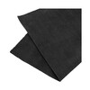 MR RAG 40x40cm BLACK edgeless 380GSM mikrofibra czarna bezszwowa 12-pack