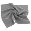 MR RAG 40x40cm GREY edgeless 380GSM mikrofibra szara bezszwowa 12-pack