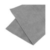 MR RAG 40x40cm GREY edgeless 380GSM mikrofibra szara bezszwowa