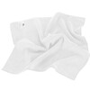 MR RAG 40x40cm WHITE edgeless 380GSM mikrofibra biała bezszwowa 12-pack