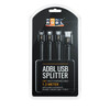 ADBL Splitter rozdzielacz USB-C Mikro iPhone