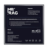 MR RAG 40x40cm GECKO GREEN Edgeless 380gsm mikrofibra bezszwowa zielona 12-pack