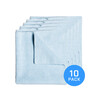 FX PROTECT BLUE SKY MICROFIBER TOWEL 40x40cm 500g/m2 - zestaw 10 mikrofibr bezszwowych do delikatnych powierzchni