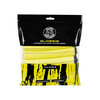 Blend Brothers GLOSSIE Yellow Carbon Glass Microfiber 40x40cm 5szt - carbonowa mikrofibra do szyb