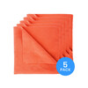 FX PROTECT ROYAL CORAL MICROFIBER TOWEL 40x40cm 320g/m2 - zestaw 5 mikrofibr bezszwowych do powłok ceramicznych