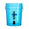 FX PROTECT WASH BUCKET WASH BLUE 20L - niebieskie wiadro z miarką do mycia auta