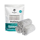 Kavalier ProClean Microfiber Towel SoftXtreme Plush Perfection 500 Grey 41x41cm 3pack - uniwersalny ręcznik z mikrofibry