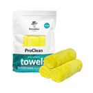 Kavalier ProClean Microfiber Towel SoftXtreme Plush Perfection Yellow 41x41cm 3pack - uniwersalny ręcznik z mikrofibry