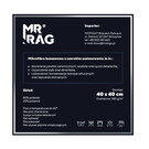 MR RAG 40x40cm GECKO GREEN Edgeless 380gsm mikrofibra bezszwowa zielona
