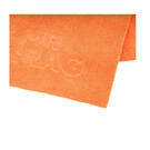 MR RAG 40x40cm SHOCKING ORANGE Edgeless 380gsm mikrofibra bezszwowa pomarańczowa