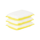 Blend Brothers FRISKY Yellow Scrub Pad 3szt - dwustronny pad do czyszczenia wnętrza